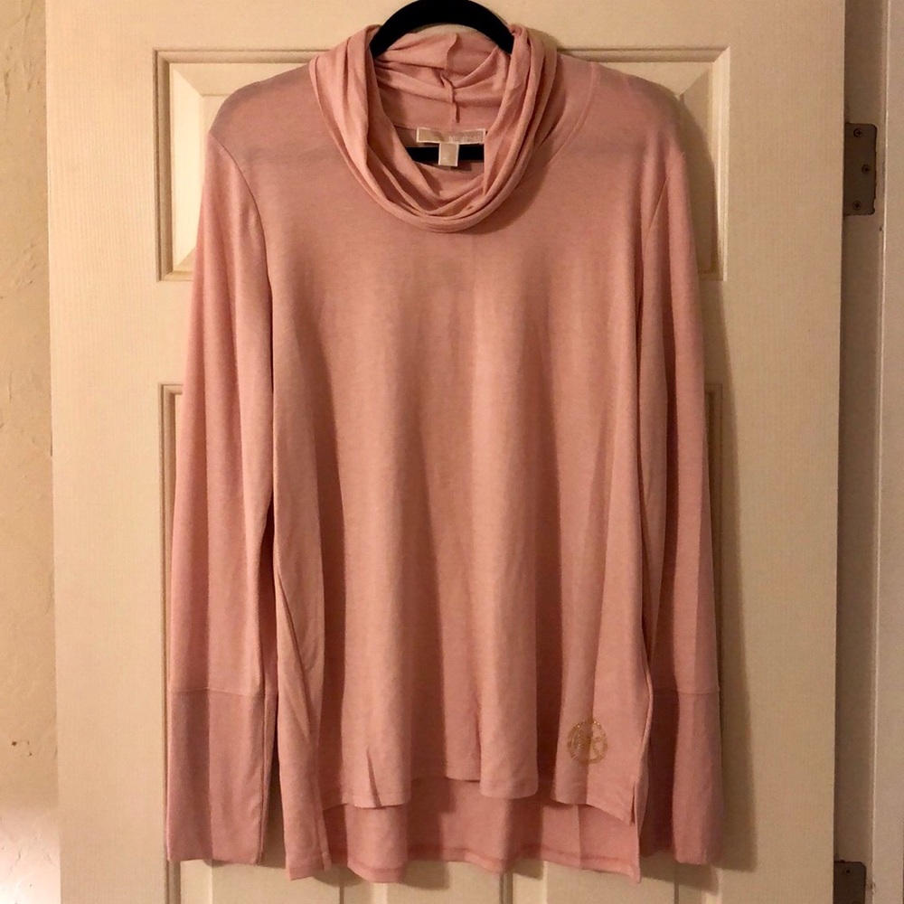 Michael Kors PLUS SIZE- Cowl Neck Top